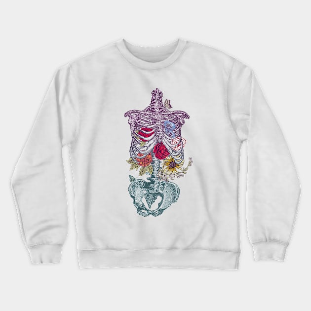 Rib Cage Crewneck Sweatshirt by rcaldwell